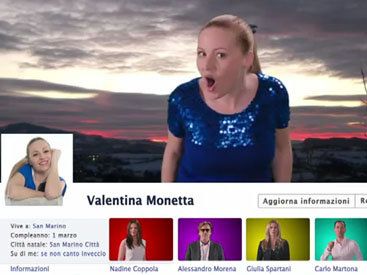 Valentina Monetta - The Social Network Song (Oh Oh - Uh - Oh Oh)